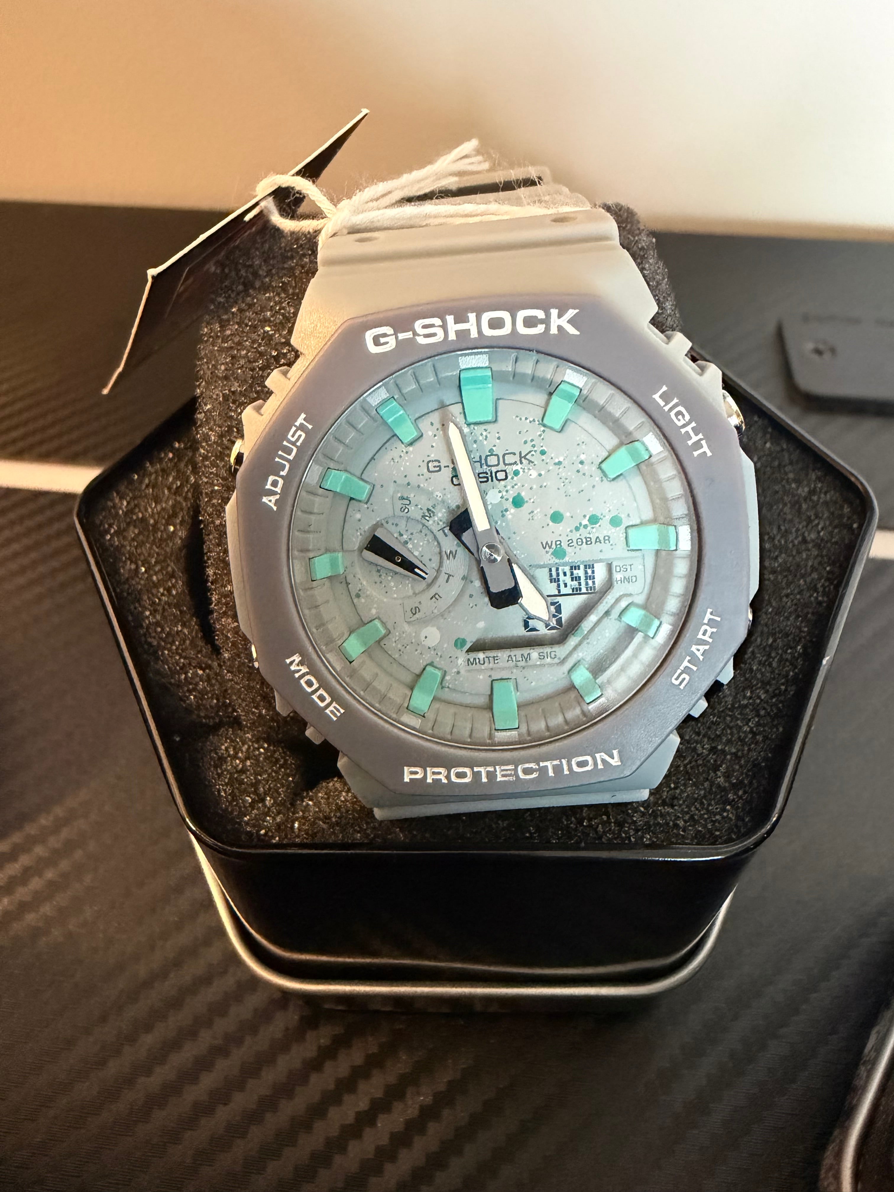 Grey/Turquoise G-Shock