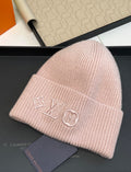 Pink LV beanie