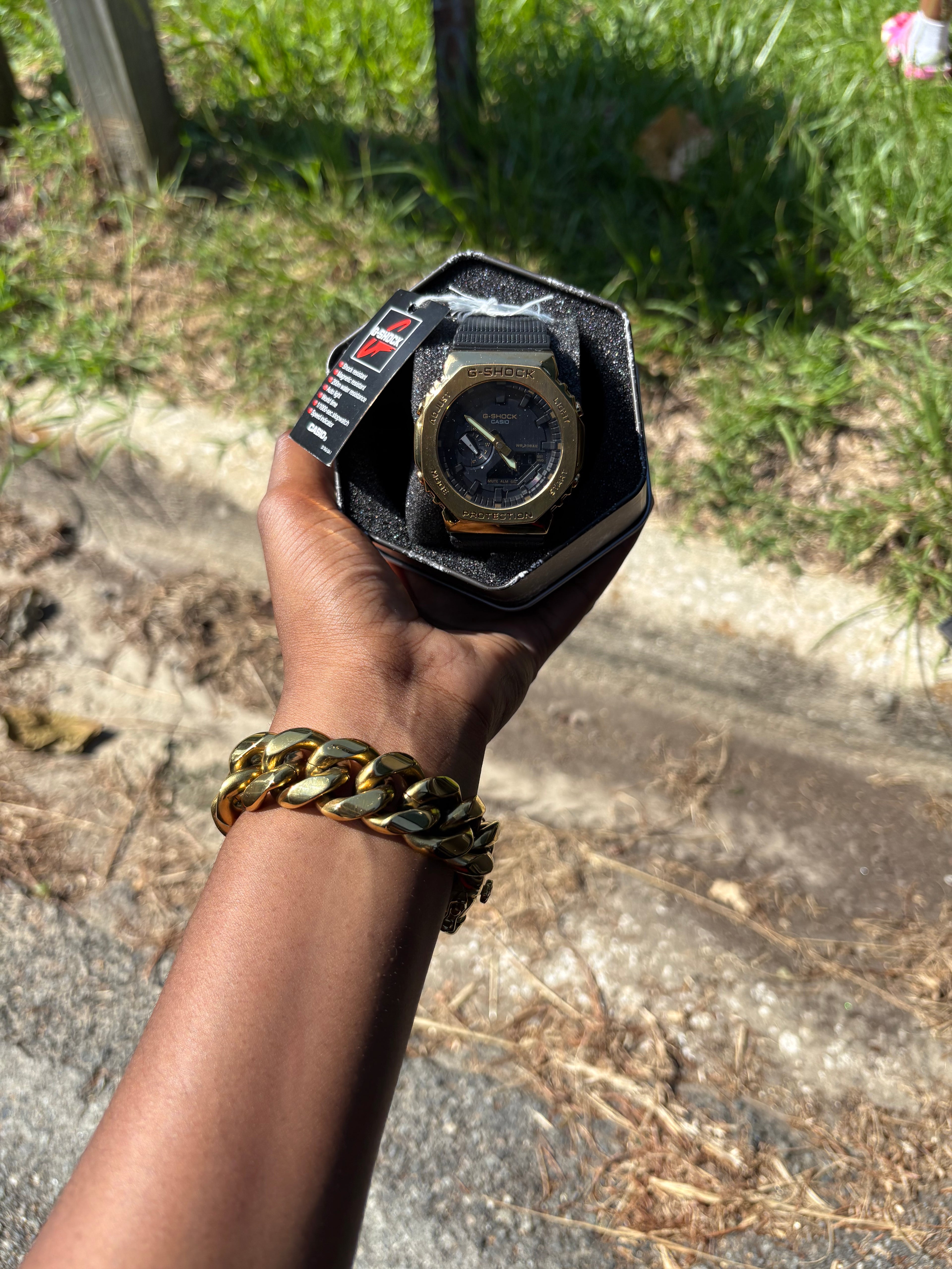 Gold/Black G-Shock