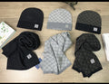 LV beanies W scaf