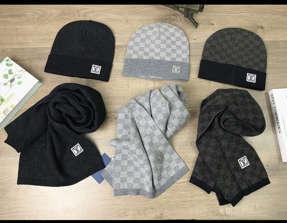 LV beanies W scaf