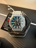 Clear/Black/blue G-shock